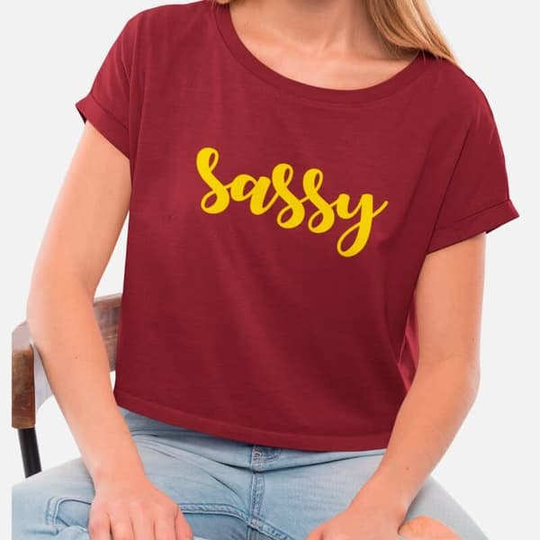 Sassy - Crop Top - Image 2