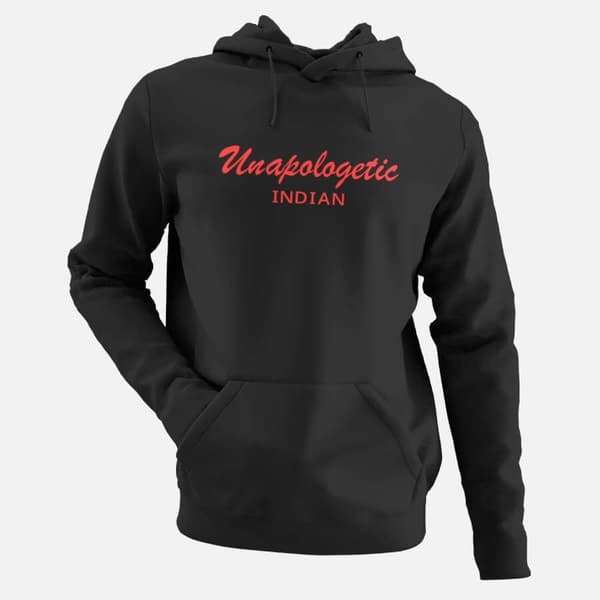 Unapologetic Indian - Men's Hoodies