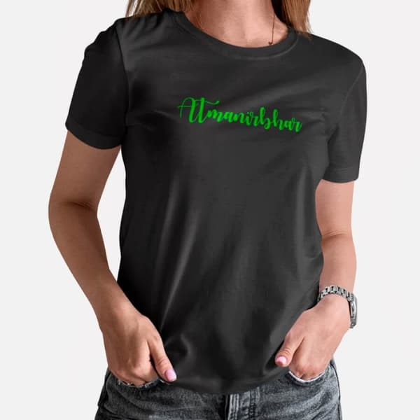 Atmanirbhar - Women's T-Shirts - Image 2