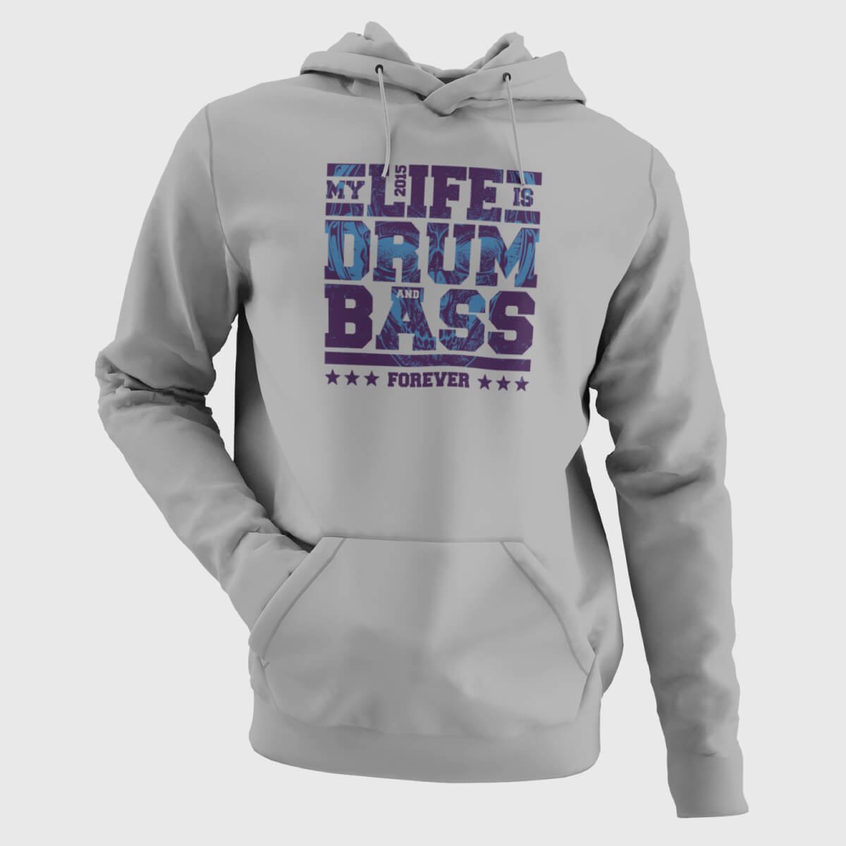 Drum & Bass - Men's Hoodies - Image 2