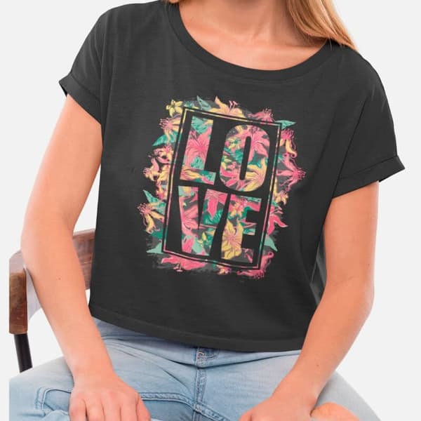 Love Emblem - Crop Top