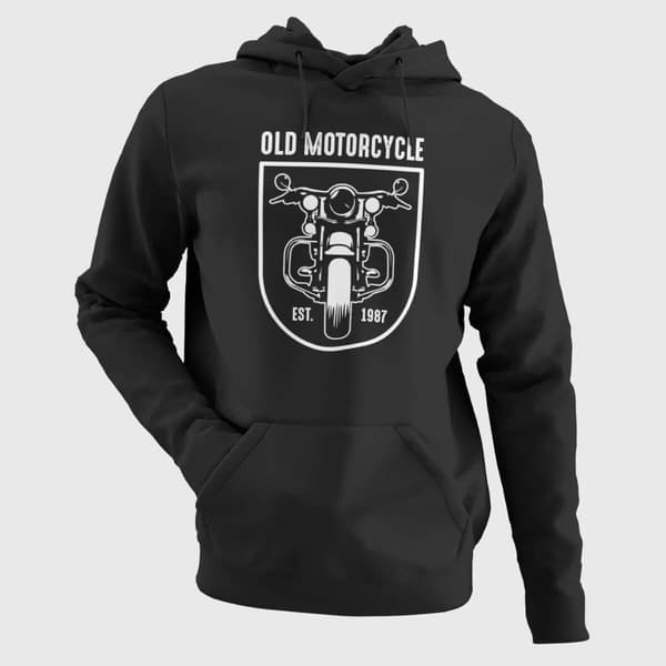 Old Motorcycle 1987 - Men's Hoodies