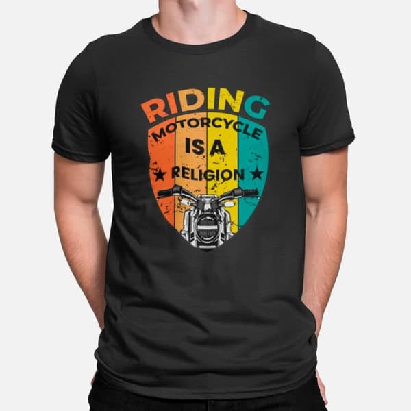 Riding is a Religion - Men's T-Shirts