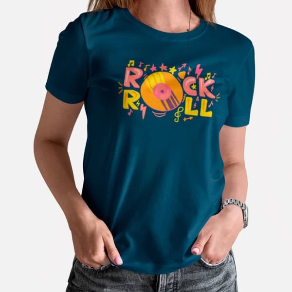 Rock & Roll - Women's T-Shirts - Image 2