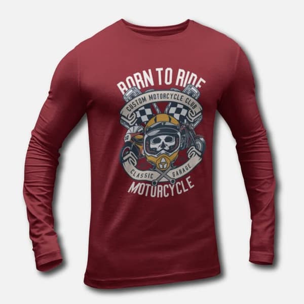 Born to Ride - Men's Long Sleeve T-Shirts
