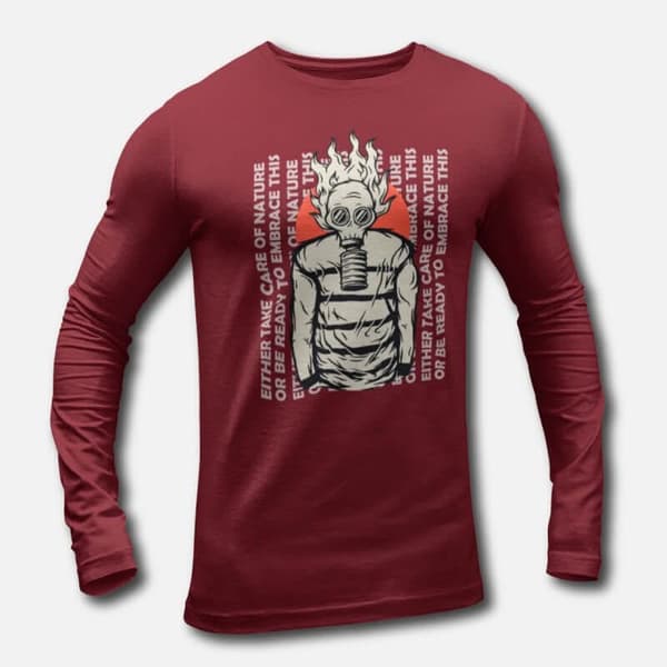 Care for Nature - Men's Long Sleeve T-Shirts