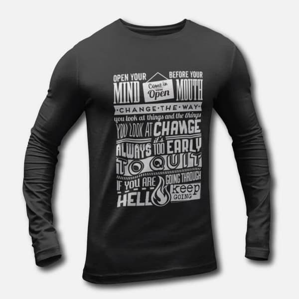 Chalkboard - Men's Long Sleeve T-Shirts - Image 2