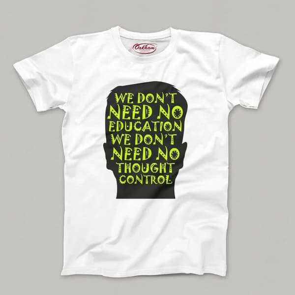 We Don't Need No Education - Men's T-Shirts - Image 2