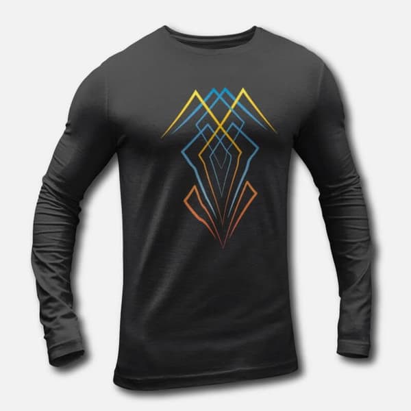 Hot Rod Pinstripes - Men's Long Sleeve T-Shirts