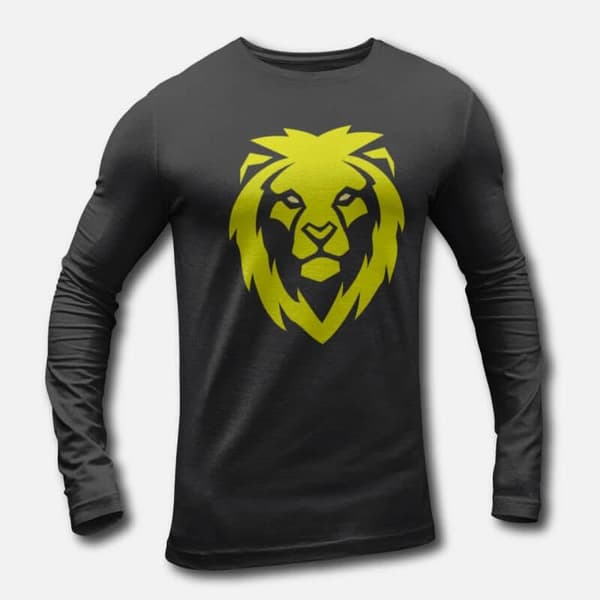 Lion Graffiti - Men's Long Sleeve T-Shirts - Image 2