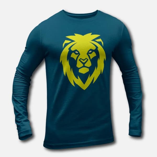 Lion Graffiti - Men's Long Sleeve T-Shirts