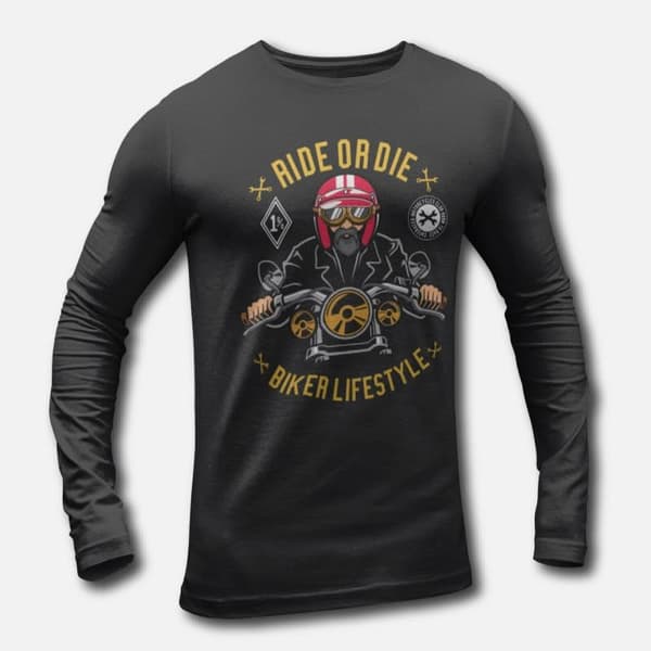 Ride or Die - Men's Long Sleeve T-Shirts