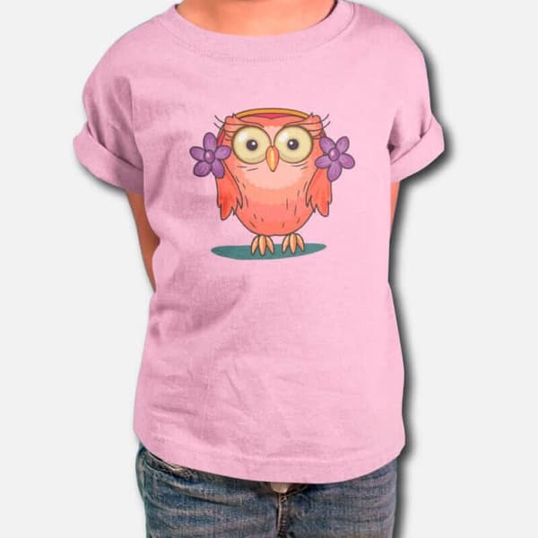 Owl - Kid's T-shirts - Image 2