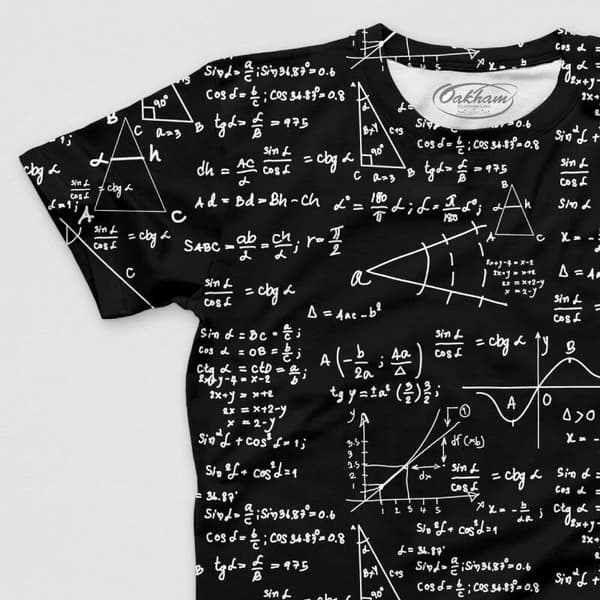 Math Genius V1 - Unisex Solids - Image 2