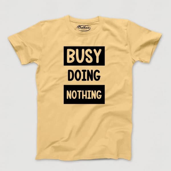 Busy Doing Nothing - Men's T-Shirts