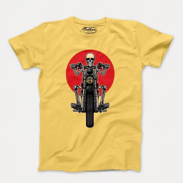Skull Rider - Graphic Printed T-Shirts For Men