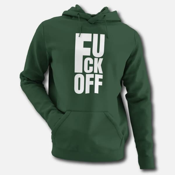Fuck Off! - Men's Hoodies - Image 2
