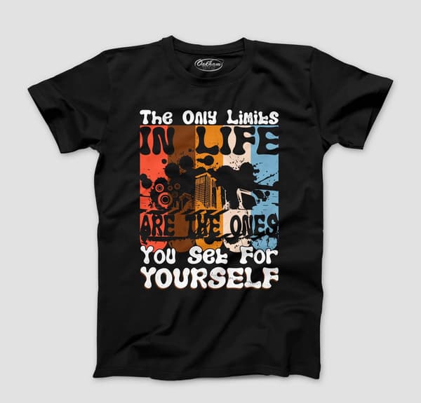 Limit - Graphic Printed T-Shirts For Men - Image 2