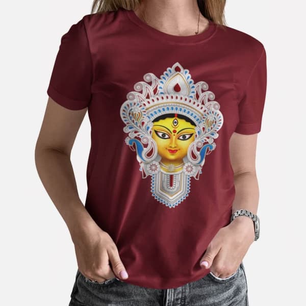 Maa Durga - Women's T-Shirts - Image 2