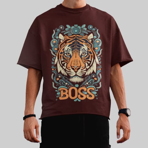 Boss - Oversized T-Shirt - Image 2