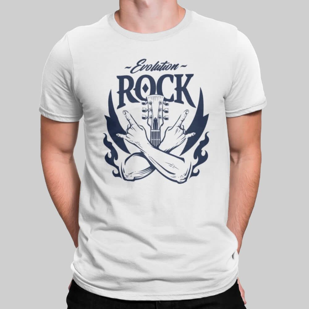 Rock Evolution - Men's T-Shirts