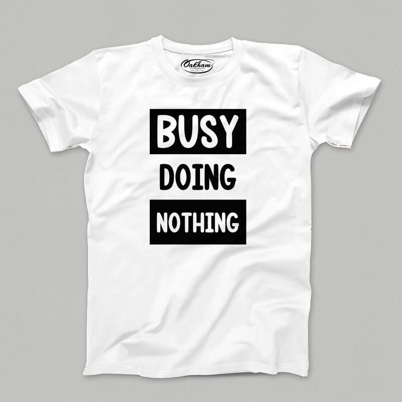 Busy Doing Nothing - Men's T-Shirts - Image 4