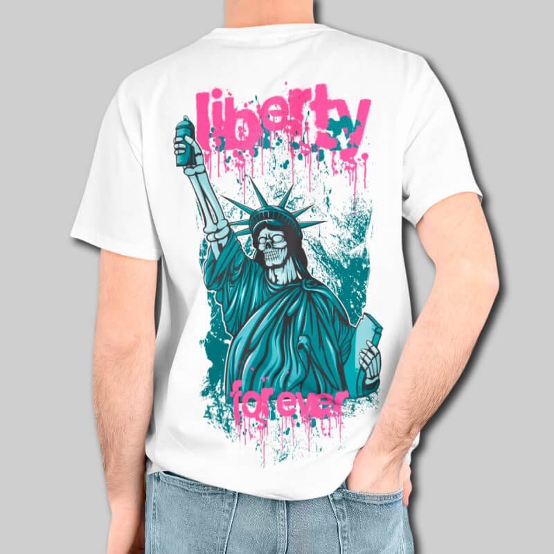 Liberty - Graphic Printed T-Shirts For Men - Image 2
