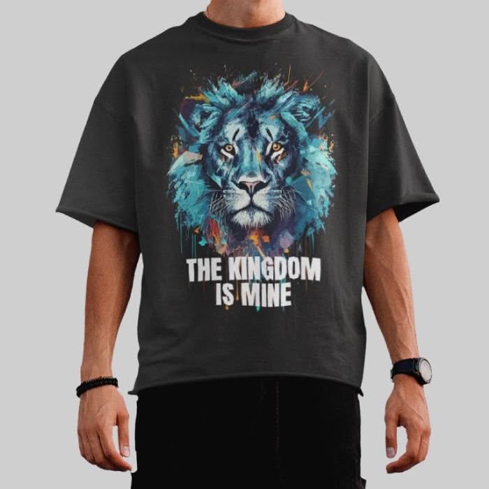 The kingdom is mine - Black t-shirt
