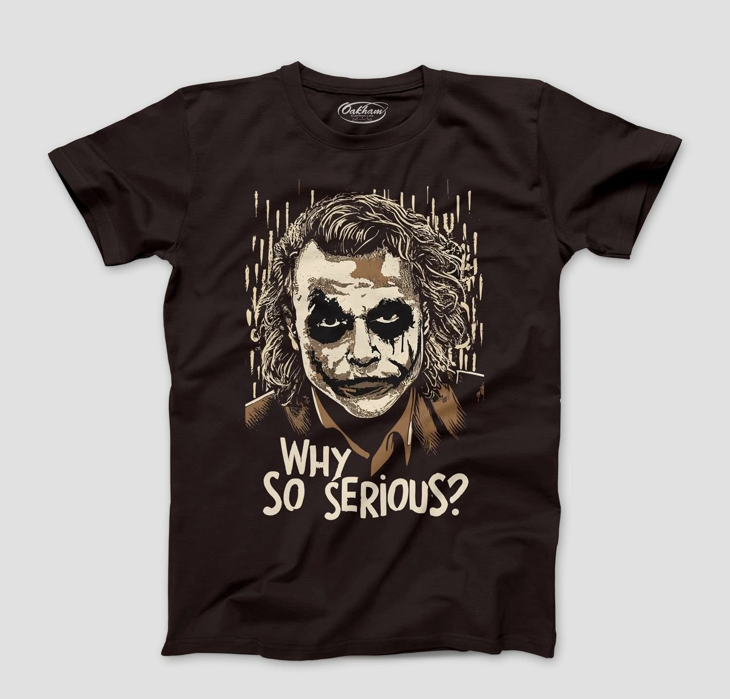 Why So Serious? - Graphic Printed T-Shirts - Image 2
